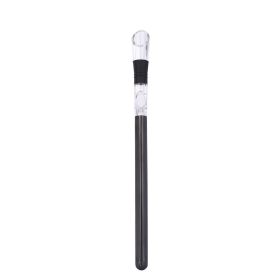 Wine Bottle Cooler Stick Stainless Steel Wine Chilling Rod Leakproof Wine Chiller Beer Beverage Frozening Stick Bar Tools (Option: Black-Naked packing)