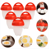 3pcs/6pcs Non-stick Silicone Egg Cup; Cooking Cooker Kitchen Baking Gadget Pan Separator Steamed Egg Cup; Egg Poachers Cooker Accessories